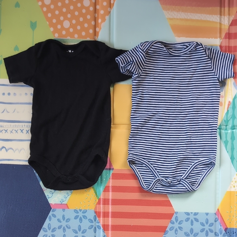 Primary Organic Short Sleeve Babysuit Bundle